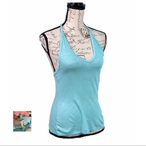 Free People NWOT  Light Turquoise TBack Cami